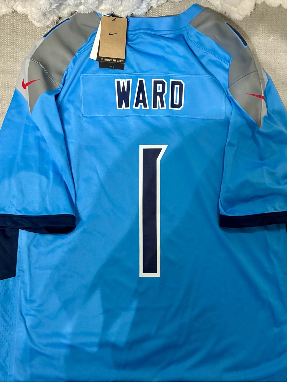 Nike Tennessee Titans Cam Ward #1 Game Jersey — NWT Men's XXL